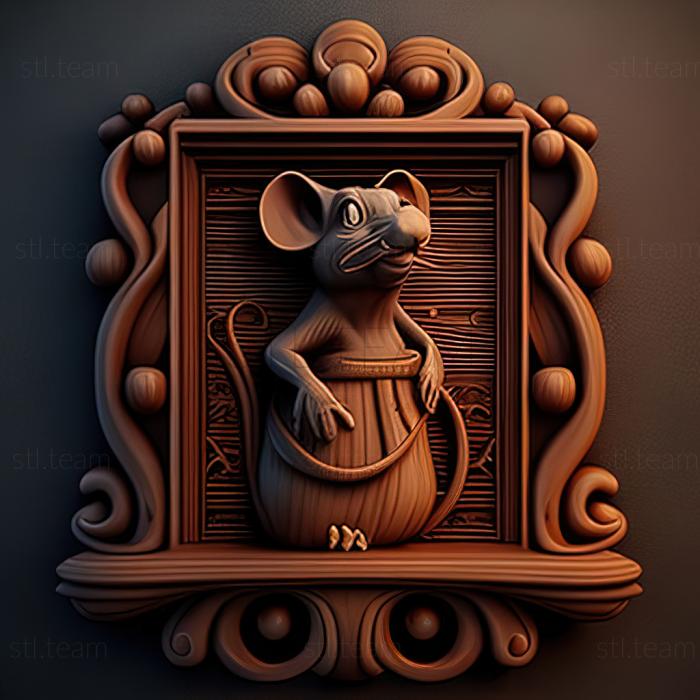 3D model Ratatouille (STL)